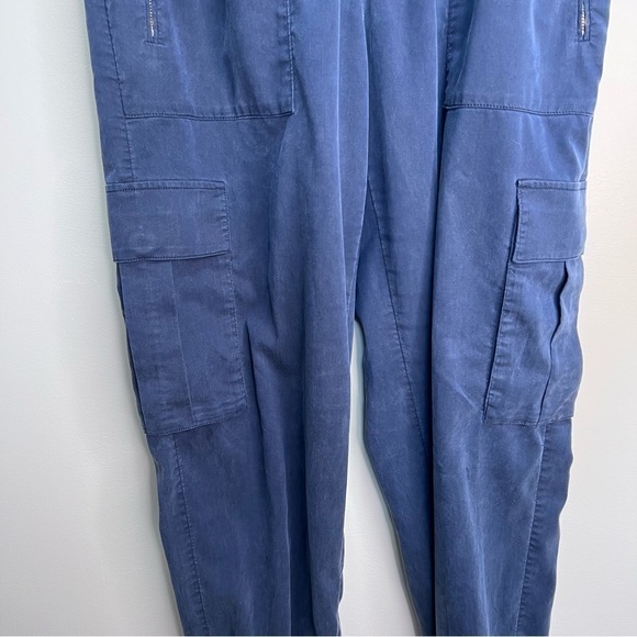 Polo Ralph Lauren Navy Blue Lightweight Jogger Cargo Pants Size Medium - Picture 4 of 8
